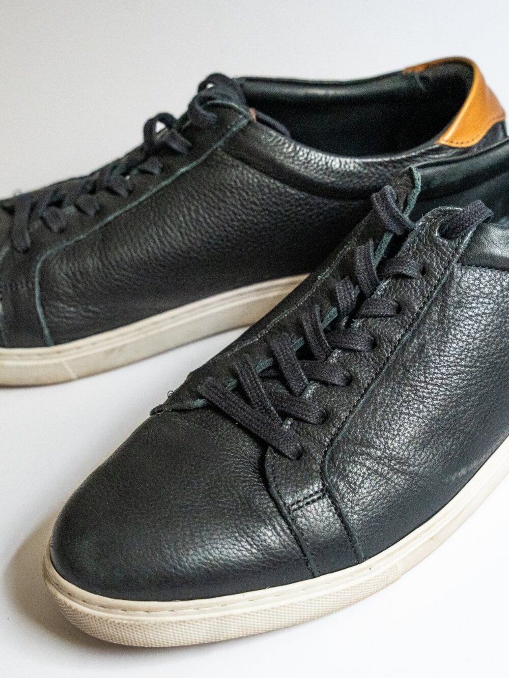Allen Edmonds Black Courtside Lace-Up Size Men's 11